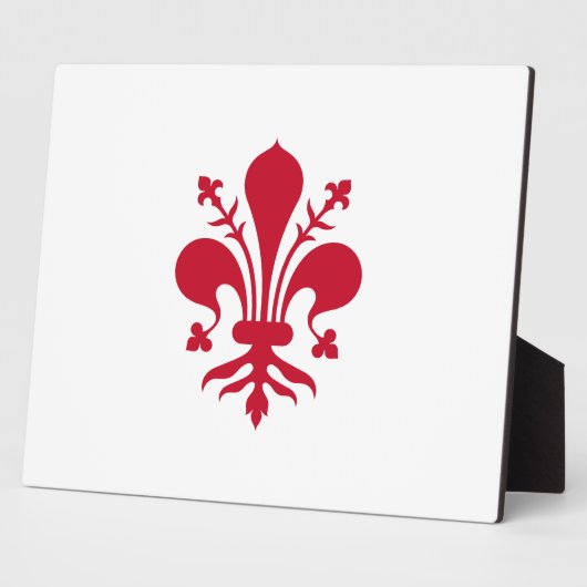 Plaque Drapeau de Florence (Côté)