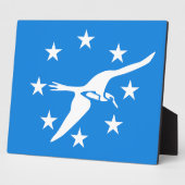 Plaque drapeau de la ville de Corpus Christi (Côté)