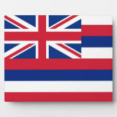 Plaque drapeau de l'État d'Hawaii (Devant)