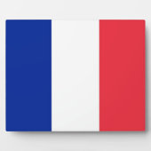Plaque Drapeau Français (Devant)