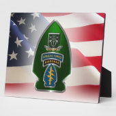 Plaque du 10e Groupe des forces spéciales (AIRBORN (Côté)