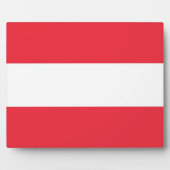 Plaque du drapeau autrichien (Devant)