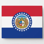 Plaque du drapeau de l'État du Missouri (Devant)