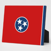 Plaque du drapeau d'état du Tennessee (Côté)