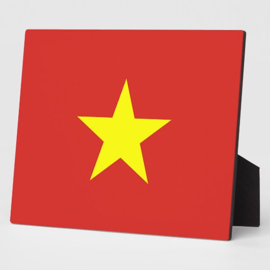 Plaque du drapeau du Vietnam (Côté)