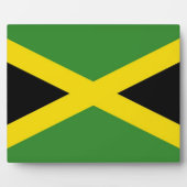 Plaque du drapeau jamaïcain (Devant)