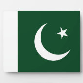 Plaque du drapeau pakistanais (Devant)