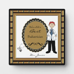Plaque du meilleur médecin du monde