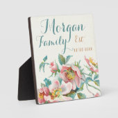 plaque du nom de famille, nom de famille établi (Recto)