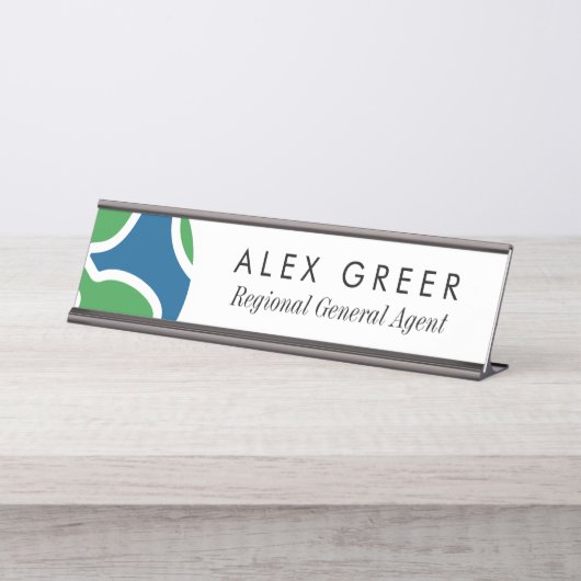 Plaque du nom de la vie mondiale (Devant)