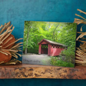 Plaque du pont couvert (Côté)