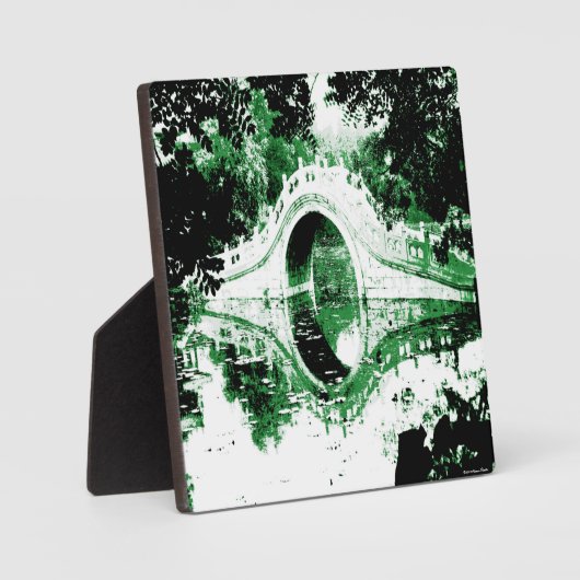 Plaque du pont historique (Recto)