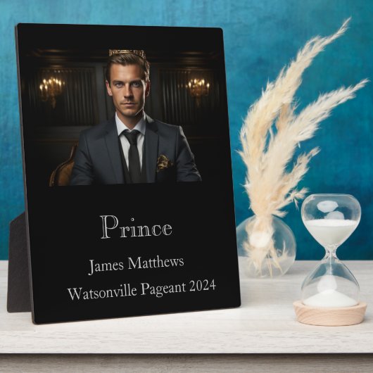 Plaque du Prince Pageant (Côté)