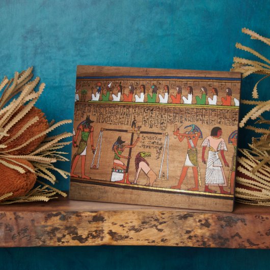 Plaque Egypte-Hiéroglyphes (Côté)