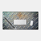 Plaque en acier à damier robuste avec graphique pe (Clavier et souris)