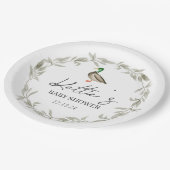 Plaque en papier canard, assiettes de colvert. (Angle)