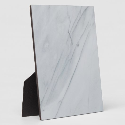 Plaque en pierre de marbre avec Easel (Côté)