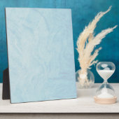 Plaque en pierre de marbre avec Easel (Côté)