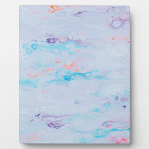 Plaque en pierre de marbre avec Easel