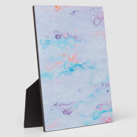 Plaque en pierre de marbre avec Easel (Côté)