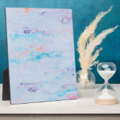 Plaque en pierre de marbre avec Easel (Côté)