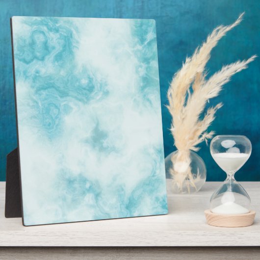 Plaque en pierre de marbre avec Easel (Côté)