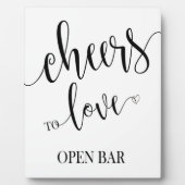 Plaque en plaques open bar (Devant)