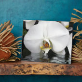 Plaque et Easel de table émergente d'orchidées bla (Côté)