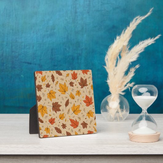 Plaque Feuilles d'automne (Insitu)