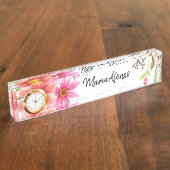 Plaque florale nominative (Taille)