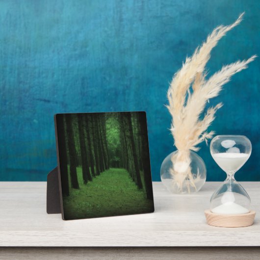 Plaque forestière enchantée (Insitu)