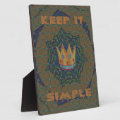 Plaque Fotoplaat (Zijkant)