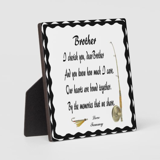 PLAQUE FRÈRE (Recto)