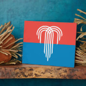 Plaque indicateur de la ville de Kansas (Côté)