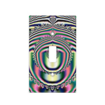 Couvercle de commutateur à 10 lumières fractale