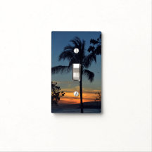 Couverture d'interrupteur de lampe hawaïenne de