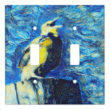 Le style VanGogh aux oiseaux solitaires