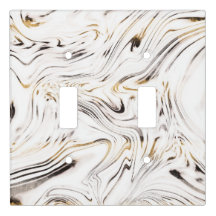 Marbre noir argent liquide #1