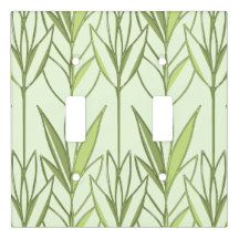 Pastel Green Tropical Folio Nature Déco Motif