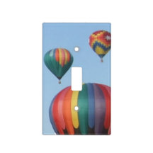 Trois ballons à air chauds
