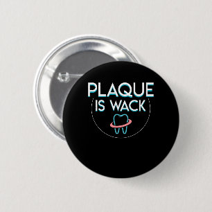Plaque is een Geweldige vormgeving met een witte d Ronde Button 5,7 Cm