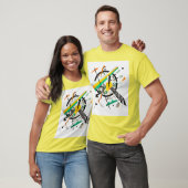 Plaque IV - T-shirt Kandinsky (Unisexe)