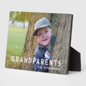 Plaque "Les grands-parents sont des super-héros" a (Côté)