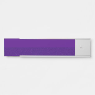Plaque magnétique à deux tons violet coulissante p