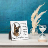 Plaque mère berger allemande (Insitu)