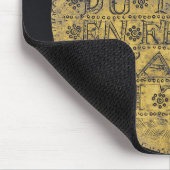 Plaque met de zin muismat (Hoek)