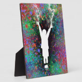 Plaque météorologique orageuse (Côté)