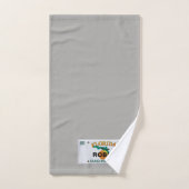 Plaque minéralogique de la Floride avec votre nom (Serviette à main)