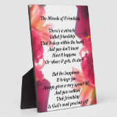 Plaque Miracle of Friendship (Côté)