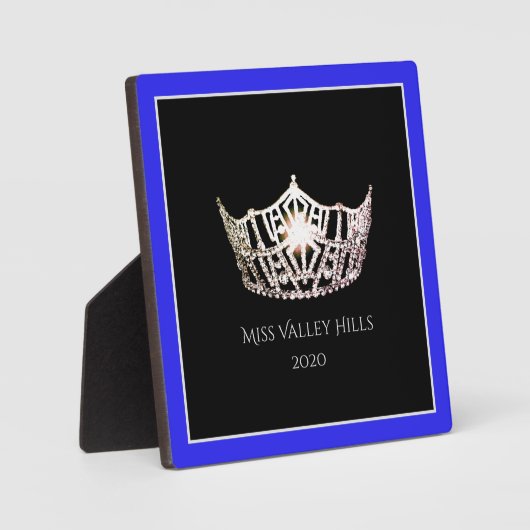 Plaque Miss America Silver Crown Awards (Recto)